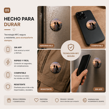 Pegatina NFC de Recuerdos